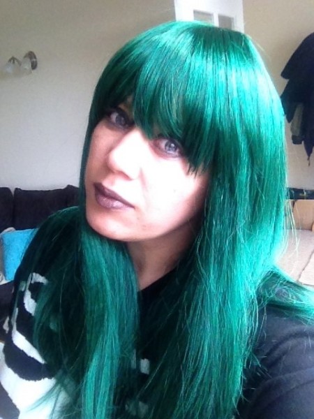 Kellie Hill Big Fashionista green hair