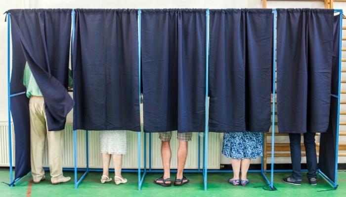 Polling booth