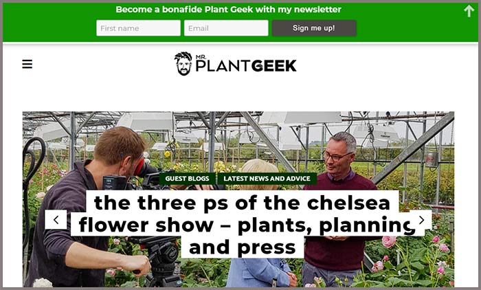 Mr Plant Geek