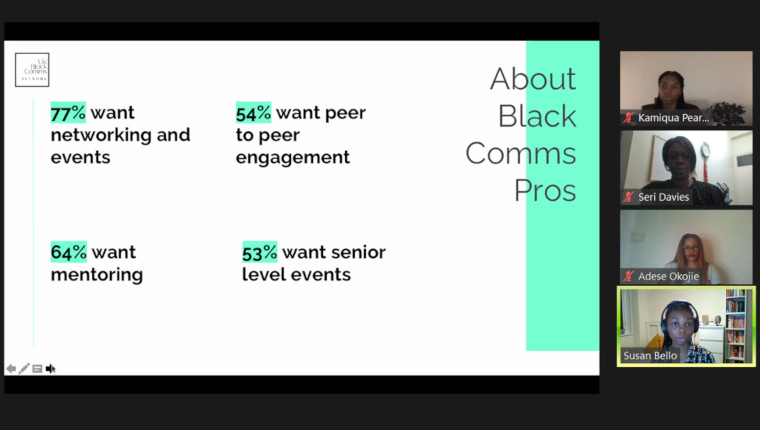 Statistics on Black communications professionals 