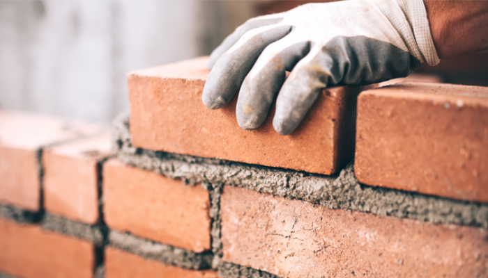 Bricks being laid ahead of the Queen's Speech