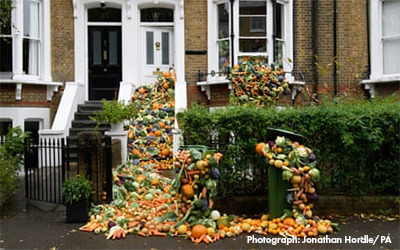 Jonathan Hordle/PA WRAP campaign on food waste