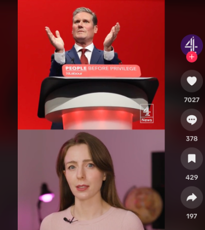 TikTok screengrab