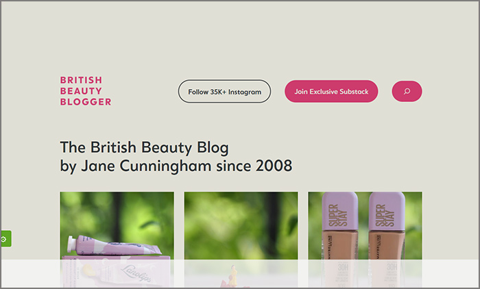 British Beauty Blogger