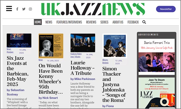 UK Jazz News